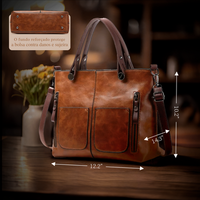 Elegância Atemporal de Ilse | Bolsa de Ombro