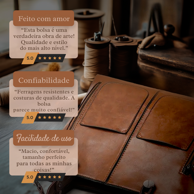 Elegância Atemporal de Ilse | Bolsa de Ombro