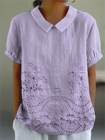 Lily | Camisa de Bordado Floral