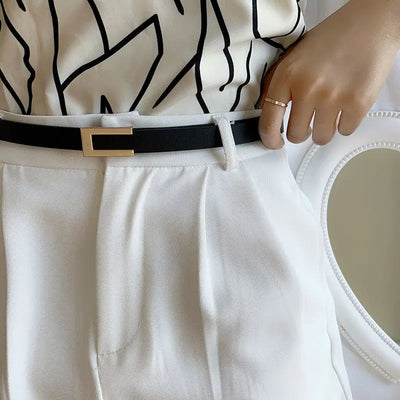 Cinto preto elegante