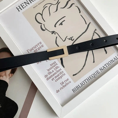 Cinto preto elegante