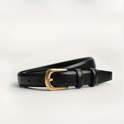 Cinto preto elegante para mulher