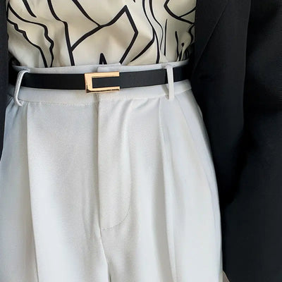 Cinto preto elegante